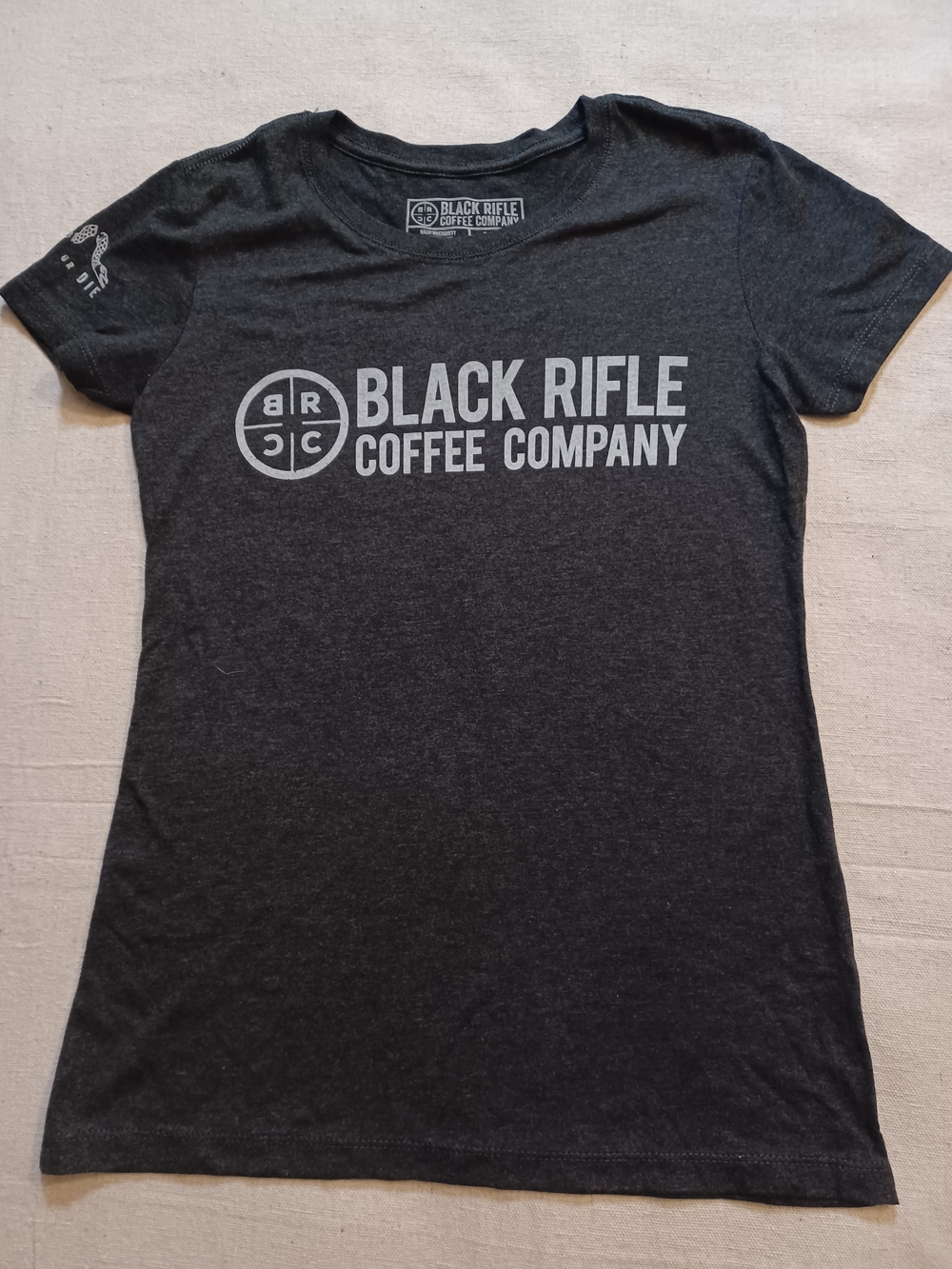 Black Rifle Coffee Company Women's Black Logo Tee